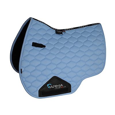 Shires ARMA Luxe Cotton Saddle Pad - Sky Blue
