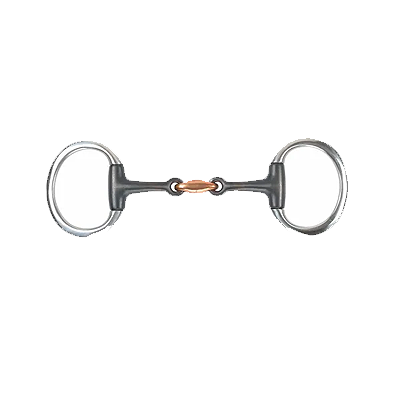 Shires Equestrian Sweet Iron Lozenge Flat Ring Eggbutt