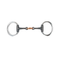 Shires Equestrian Sweet Iron Lozenge Flat Ring Eggbutt