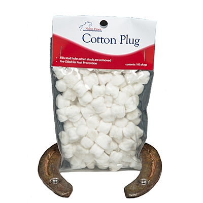 cotton plugs