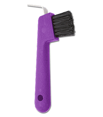 Waldhausen Hoof-Pick-Brush-Purple
