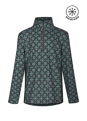 Kerrits Kids Up Tempo Fleece Tech Top – PrintSpruce it of Frost