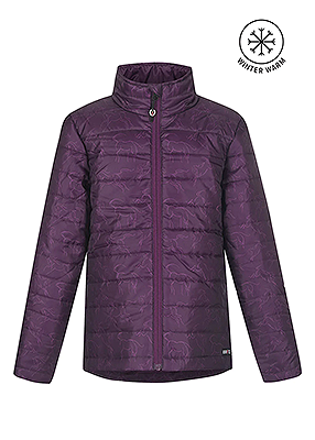 Kerrits Kids Winter Whinnies Quilted Jacket - Raisin