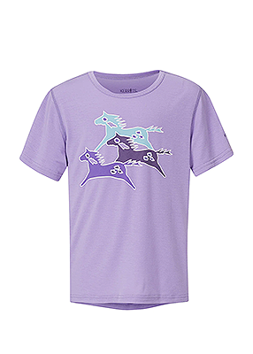 Kerrits Kids Painted Horse Tee - Violet