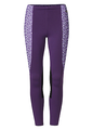 Kerrits Kids Performance Knee Patch Tight - Huckleberry/Iris Make Your Luck