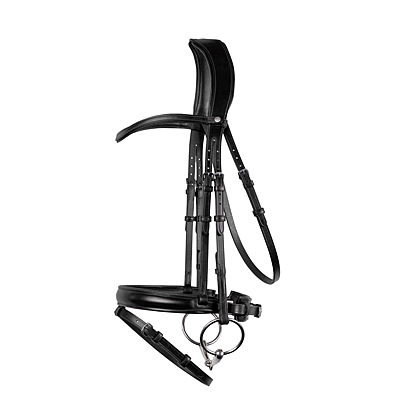 House of Montar Normandie bridle in black leather