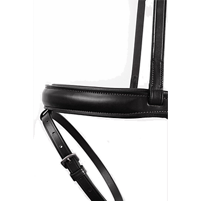 House of Montar Normandie bridle in black leather