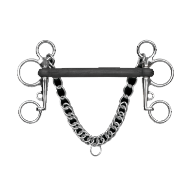 Waldhausen Anatomic Rubber Pelham Bit