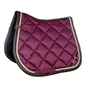 HKM Sports Saddle cloth -Golden Gate Bit-Dark Red