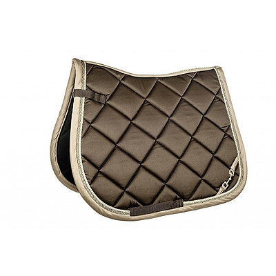 HKM Sports Saddle cloth -Golden Gate Bit-Dark Brown