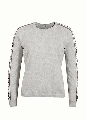 EQL Bridle Stripe Organic Cotton Sweater - Oatmeal
