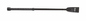 16.5” Zigzag Stem Crop with Leather Keeper - Black