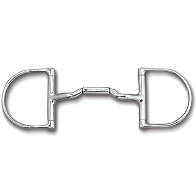 Myler Medium Dee without Hooks with Mullen Low Port Barrel MB 06