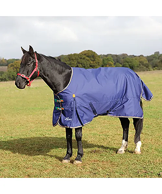 Shires Highlander Plus 100 Standard Neck - Navy