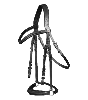 Waldhausen X-Line Standard Bridle Hannover - Black