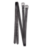 Waldhausen Stirrup Leathers, X-Line - Black