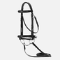 Equinavia Saga Padded Dressage Bridle &amp; Reins - Black