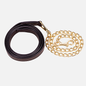 Equinavia Valkyrie Leather Lead Shank - Chocolate Brown