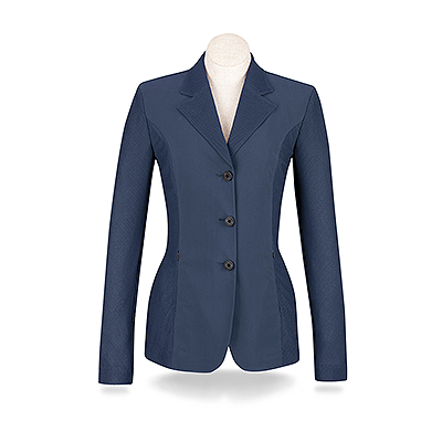 R.J. Classics Harmony Ladies’ Mesh Show Coat - Insignia Blue