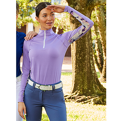 RJ Classics Lyla 37.5 Training Shirt - Paisley Purple