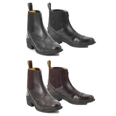 Ovation® Synergy Zip Front Ladies Paddock Boot