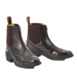 Ovation® Synergy Zip Front Ladies Paddock Boot -Brown