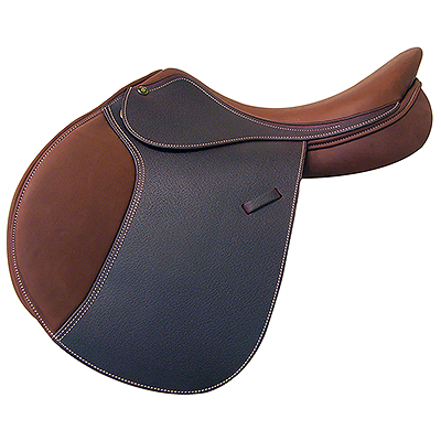 Pro-Trainer Gold Deluxe Grained IGS Saddle – Oak