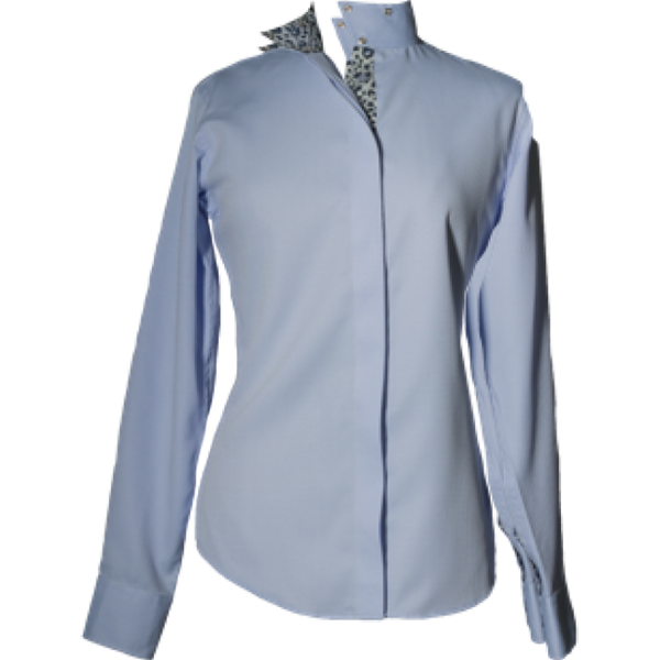 RHC Equestrian Ladies Dobby Coolmax Warp Collar Show Shirt - 68600