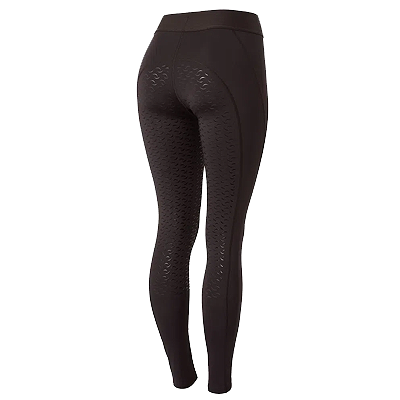 Horze Tessa Womens Full Seat Riding Tights - After Dark Brown