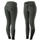 Equinavia Astrid Womens Silicone Full Seat Breeches - Carbon Gray/Black