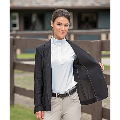 R.J. Classics Black Harmony Ladies’ Mesh Show Coat