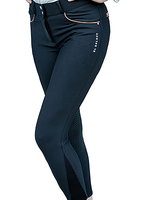 KL Select Gabrielle Breech - Black/Cognac