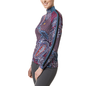 Kastel Denmark Teal Paisley All-Over with Trim-Teal