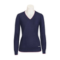 RJ Classics Natalie V-Neck Sweater - Classic Navy