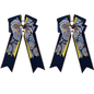 Belle & Bow Equestrian Bows - Paisley Gold