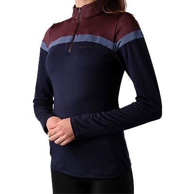 Montar Finley Mon-Tech Polo-Navy/Plum/Dove Blue