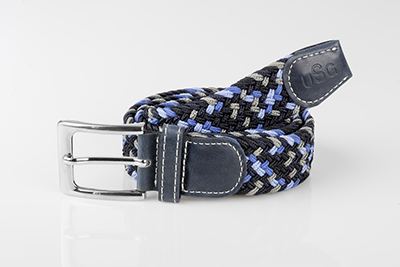 USG Casual Belts - Navy/Grey/Blue