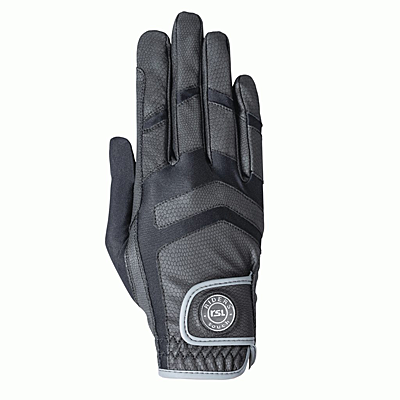 USG Palma Riding Glove - Black/Grey