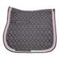 USG Small Quilt Saddle Pad - Anthracite/Rose