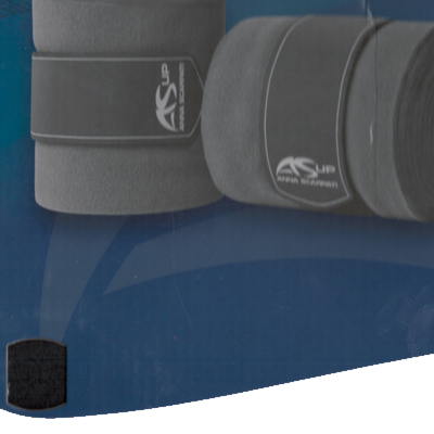 Anna Scarpati Polo Horse Bandages - navy